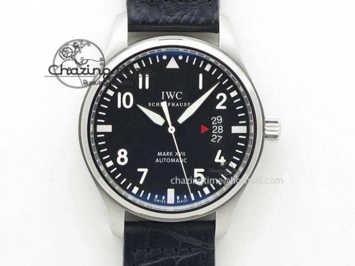 MIROTIME 0214 OnTrend Portugieser Automatic 42mm SS APSF 1:1 Best Edition White RG Dial on Black Leather Strap A 7010